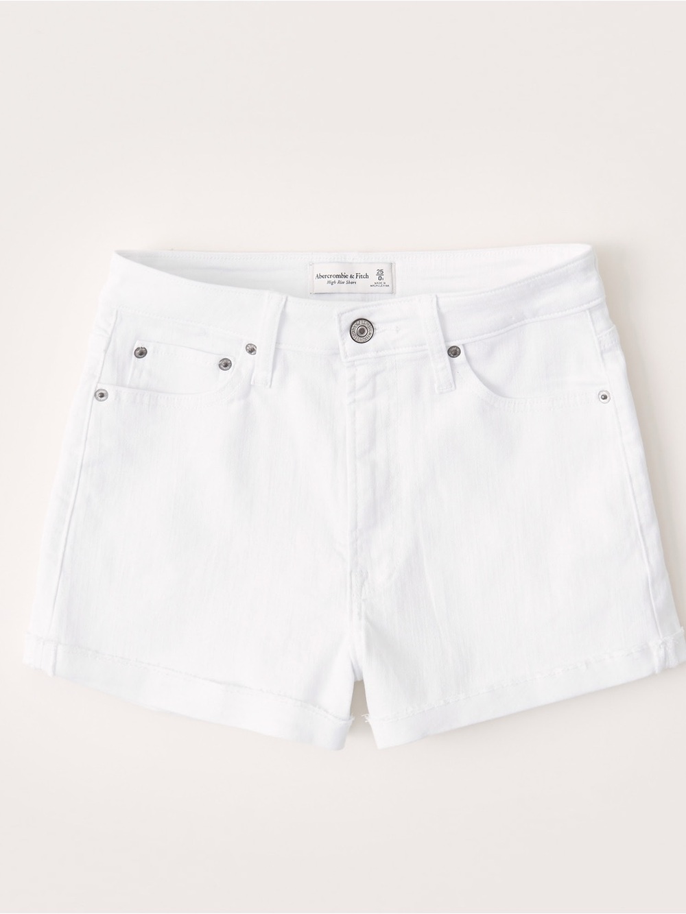 NWOT Abercrombie high rise stretch shorts